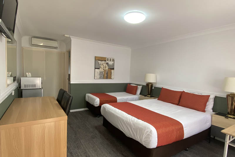 Queen Standard Room (both upstairs and ground floor)